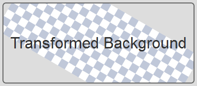 CSS3 transformation on background